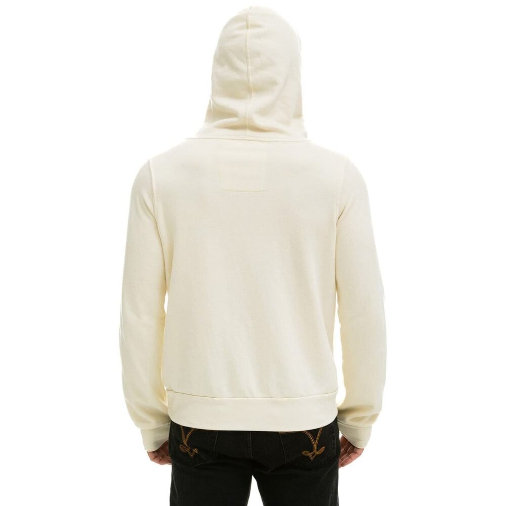 Aviator Nation Vintage White Unisex Ninja Pullover Hoodie Cozy Surf Core Medium - Picture 5 of 16